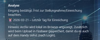 DigitalAkten Analysebereich