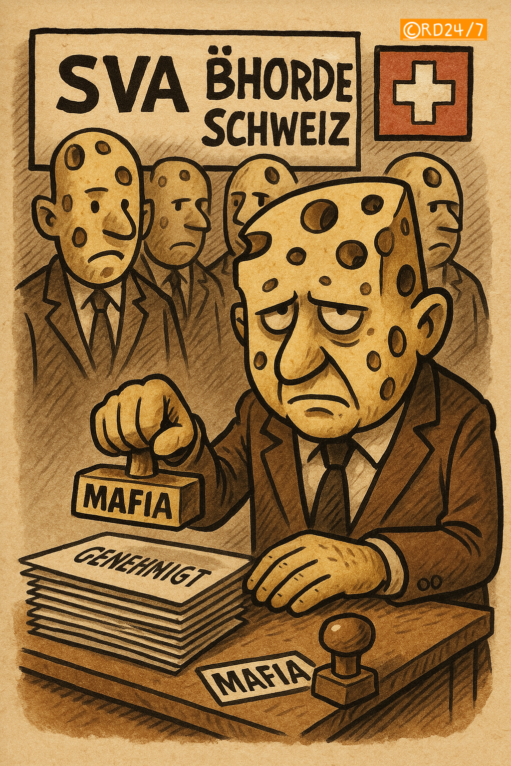 SVA BHÖRDE SCHWEIZ – Genehmigt (Satire)