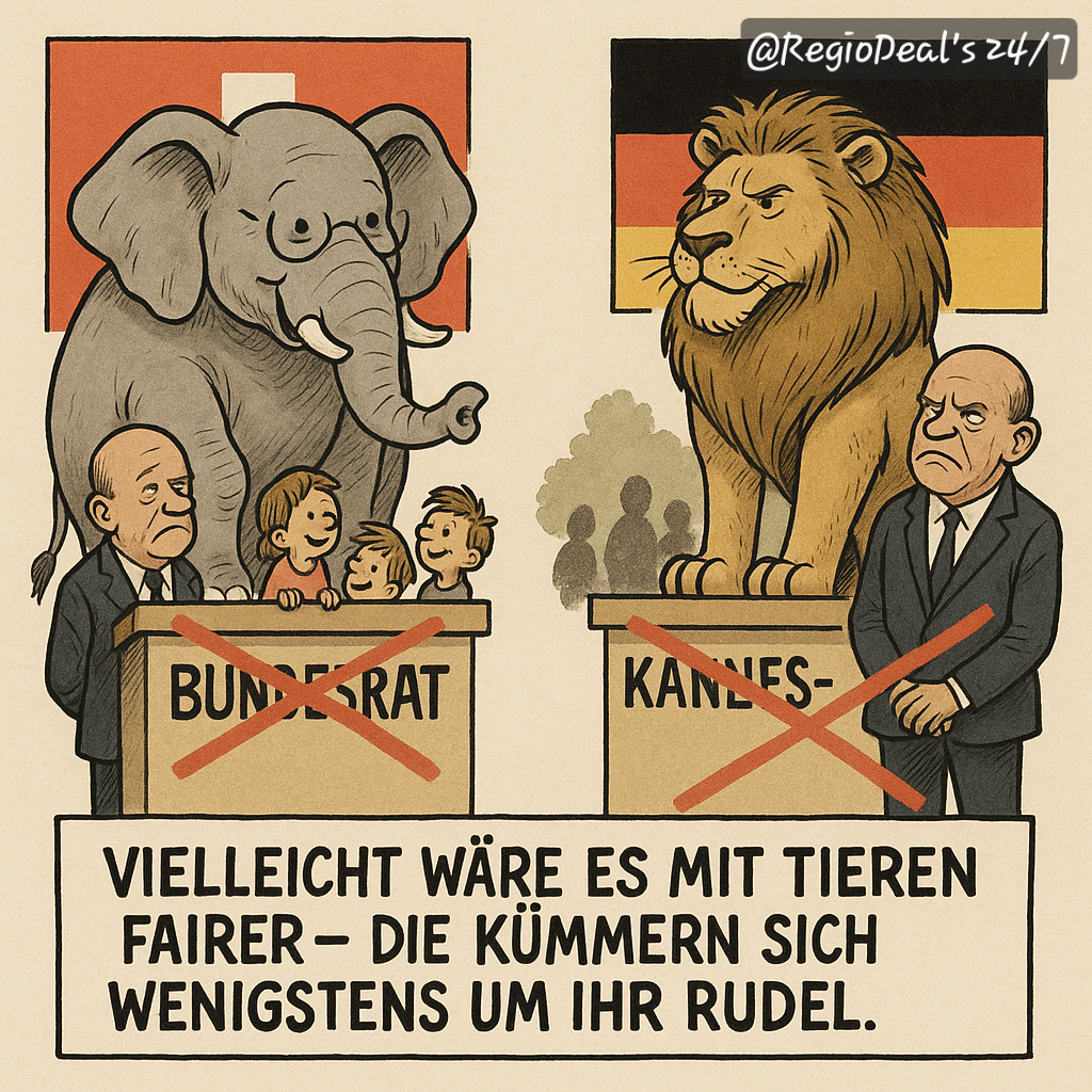 Vielleicht wären Tiere die bessere Regierung